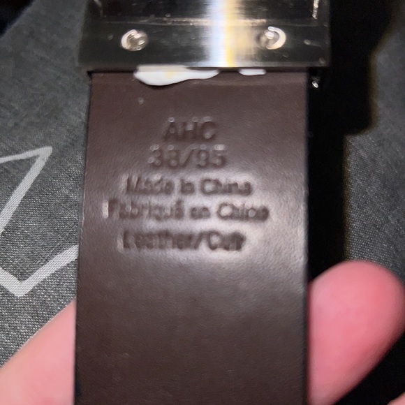 Kennth Cole Brown Hook Belt - Picture 5 of 5